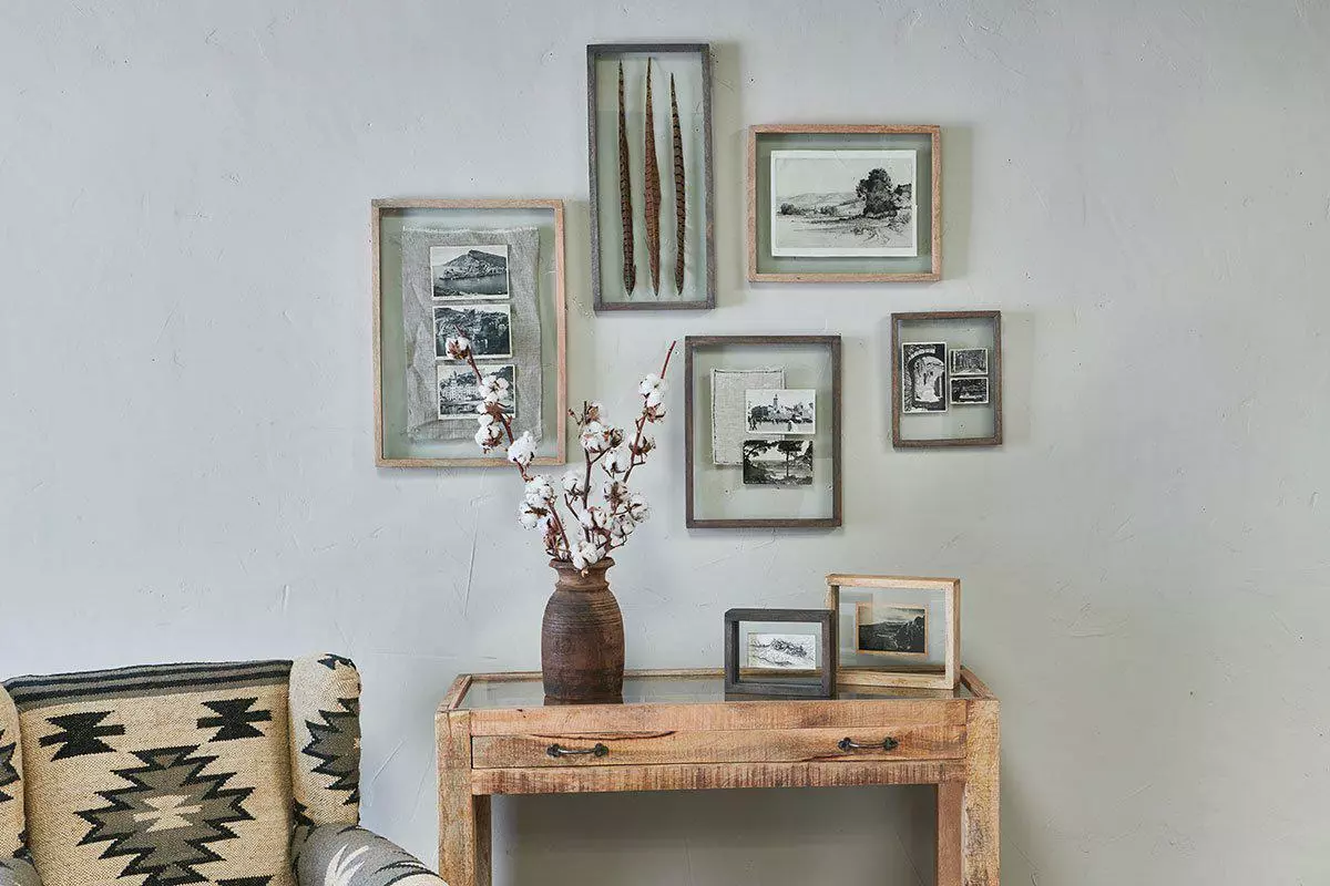 Nkuku Indu Standing Wooden Frame - Mango Wood Home Accessories 4 Nkuku Indu Standing Wooden Frame - Mango Wood Home Accessories