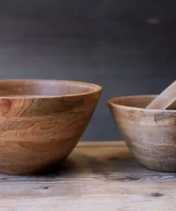 Nkuku Indus Wooden Bowl