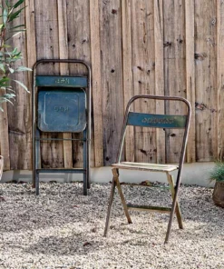 Nkuku Ishan Reclaimed Folding Chair