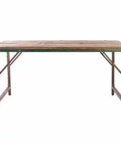 Nkuku Ishan Reclaimed Folding Dining & Coffee Table Living Room