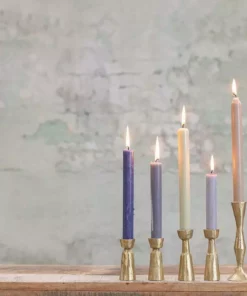 Nkuku Jahi Brass Candlestick Home Accessories