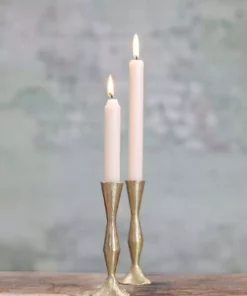 Nkuku Jahi Brass Candlestick - Tall