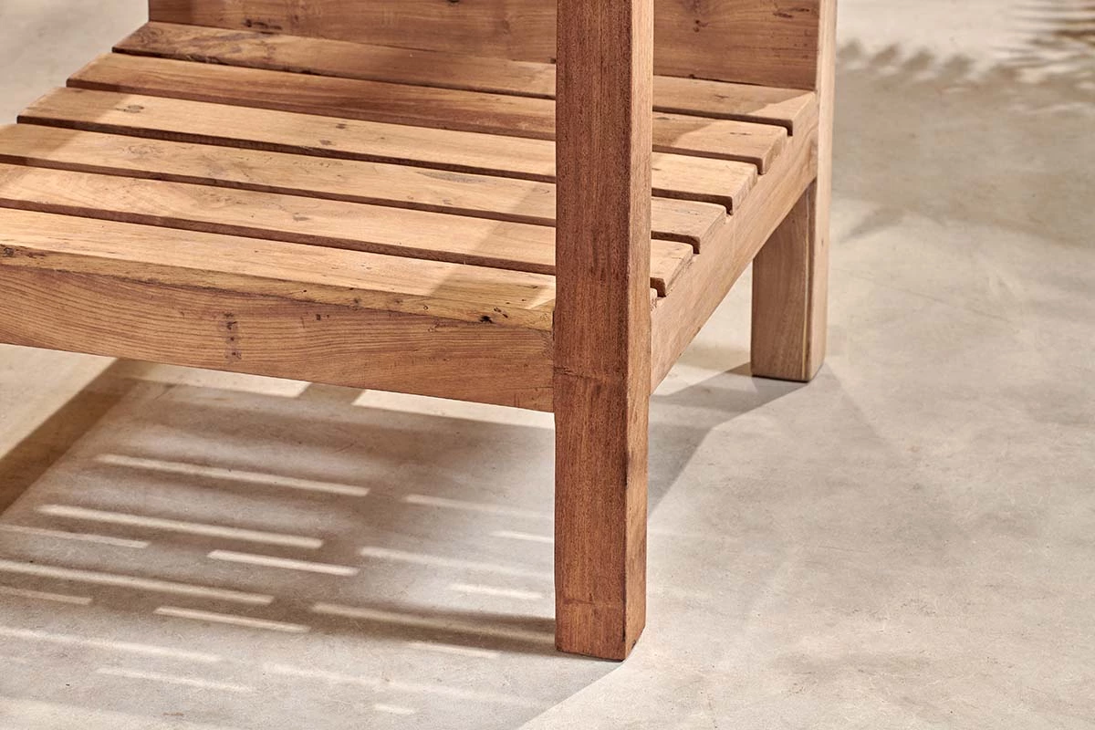 Nkuku Garden Furniture Jaisalmer Reclaimed Wood Armchair 9 Nkuku Garden Furniture Jaisalmer Reclaimed Wood Armchair