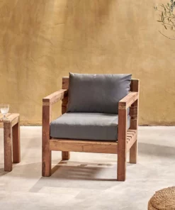 Nkuku Garden Furniture Jaisalmer Reclaimed Wood Armchair