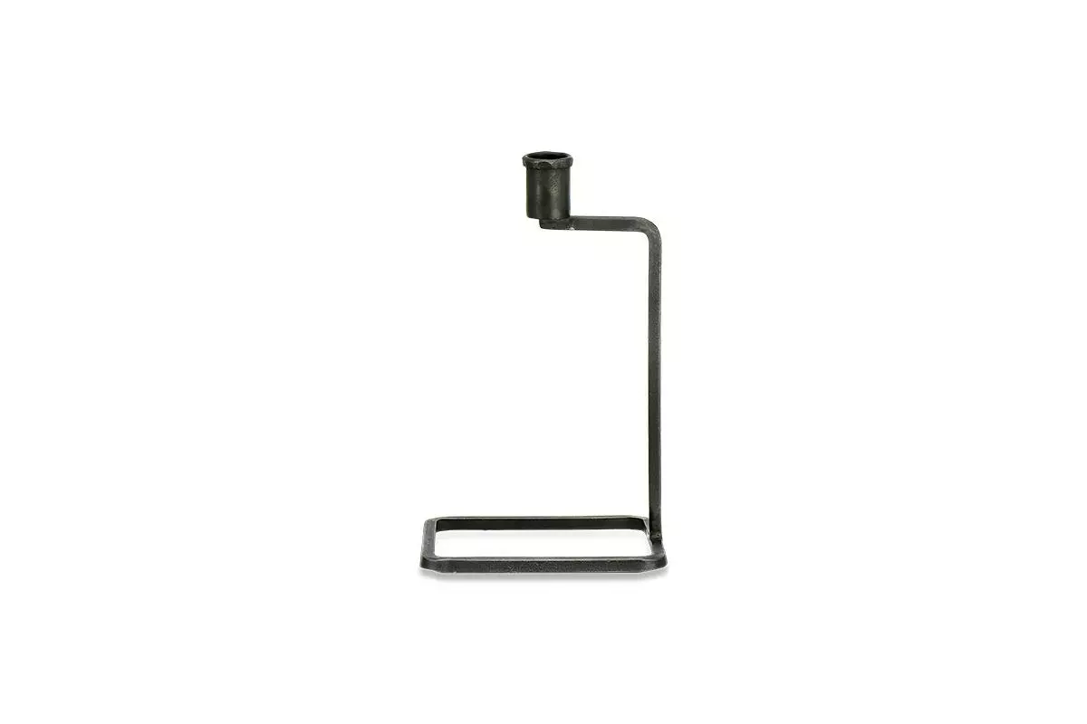 Nkuku Home Accessories Janya Candlestick - Antique Black 5 Nkuku Home Accessories Janya Candlestick - Antique Black