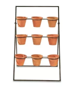 Nkuku Jara Terracotta Planter Stand Home Accessories 8 Nkuku Jara Terracotta Planter Stand Home Accessories