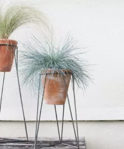 Nkuku Jara Terracotta Planter With Stand Home Accessories