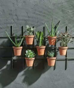 Nkuku Jara Terracotta Wall Hung Planter