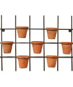 Nkuku Jara Terracotta Wall Hung Planter 7 Nkuku Jara Terracotta Wall Hung Planter