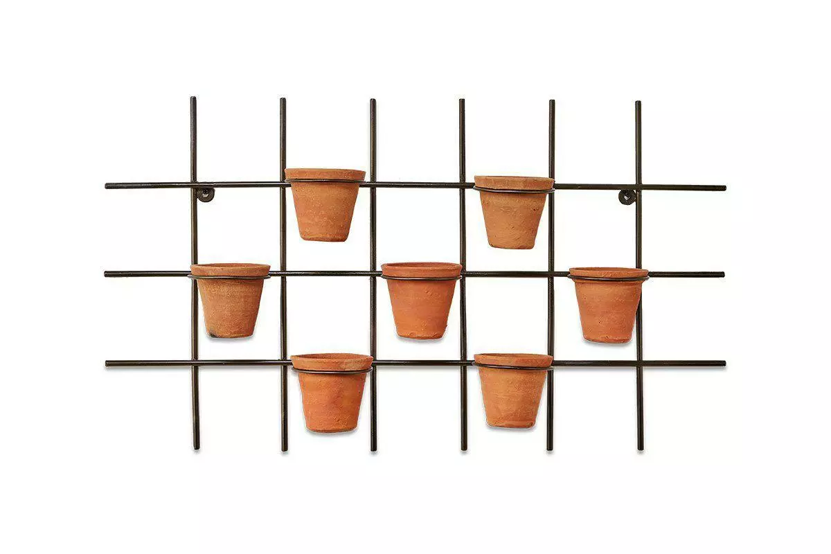 Nkuku Jara Terracotta Wall Hung Planter 5 Nkuku Jara Terracotta Wall Hung Planter