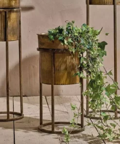 Nkuku Kadassa Standing Planter 11 Nkuku Kadassa Standing Planter