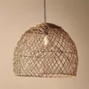 Nkuku Kaithur Rattan Dome Lampshade - Large