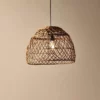 Nkuku Kaithur Rattan Dome Lampshade - Small New Arrivals 1 Nkuku Kaithur Rattan Dome Lampshade - Small New Arrivals