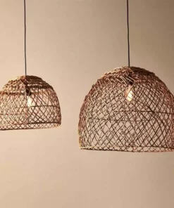 Nkuku Kaithur Rattan Dome Lampshade - Small New Arrivals