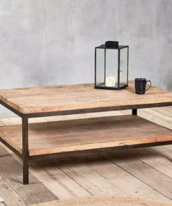 Nkuku Kaleri Iron Coffee Table
