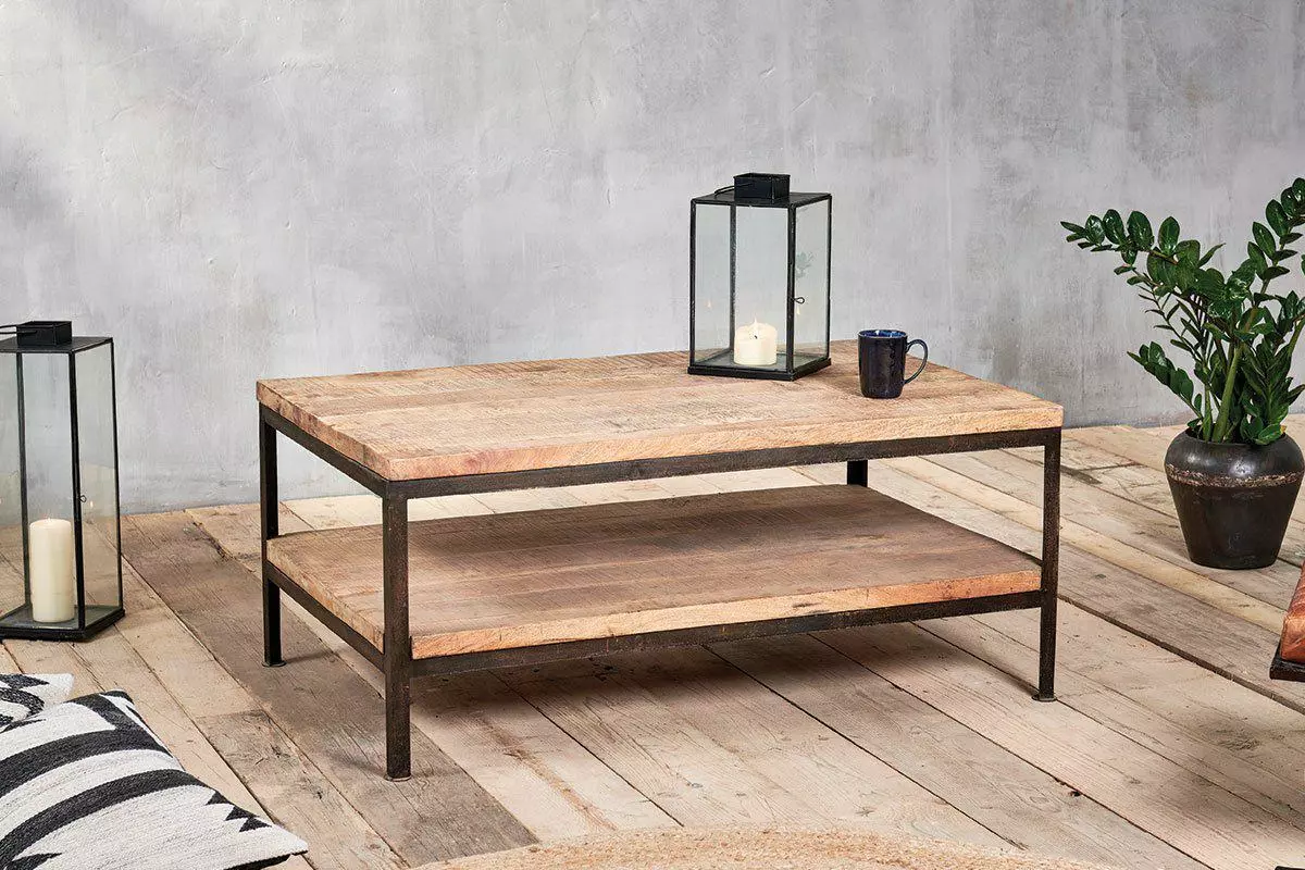 Nkuku Kaleri Iron Coffee Table 3 Nkuku Kaleri Iron Coffee Table