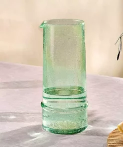 Nkuku New Arrivals Kaneti Bubble Carafe - Aqua