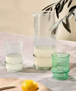 Nkuku New Arrivals Kaneti Bubble Tumbler - Clear - Large (Set Of 4)