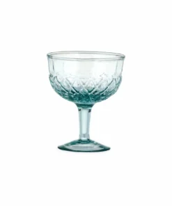 Nkuku Tableware Karala Champagne Glass - Clear (Set Of 4) 7 Nkuku Tableware Karala Champagne Glass - Clear (Set Of 4)