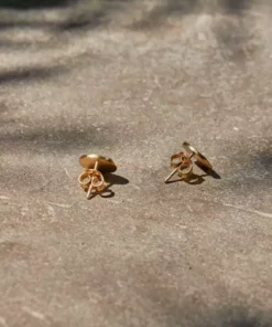 Nkuku Karnataka Disc Earring Studs Eco-Friendly Gifts