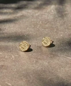 Nkuku Karnataka Disc Earring Studs Eco-Friendly Gifts