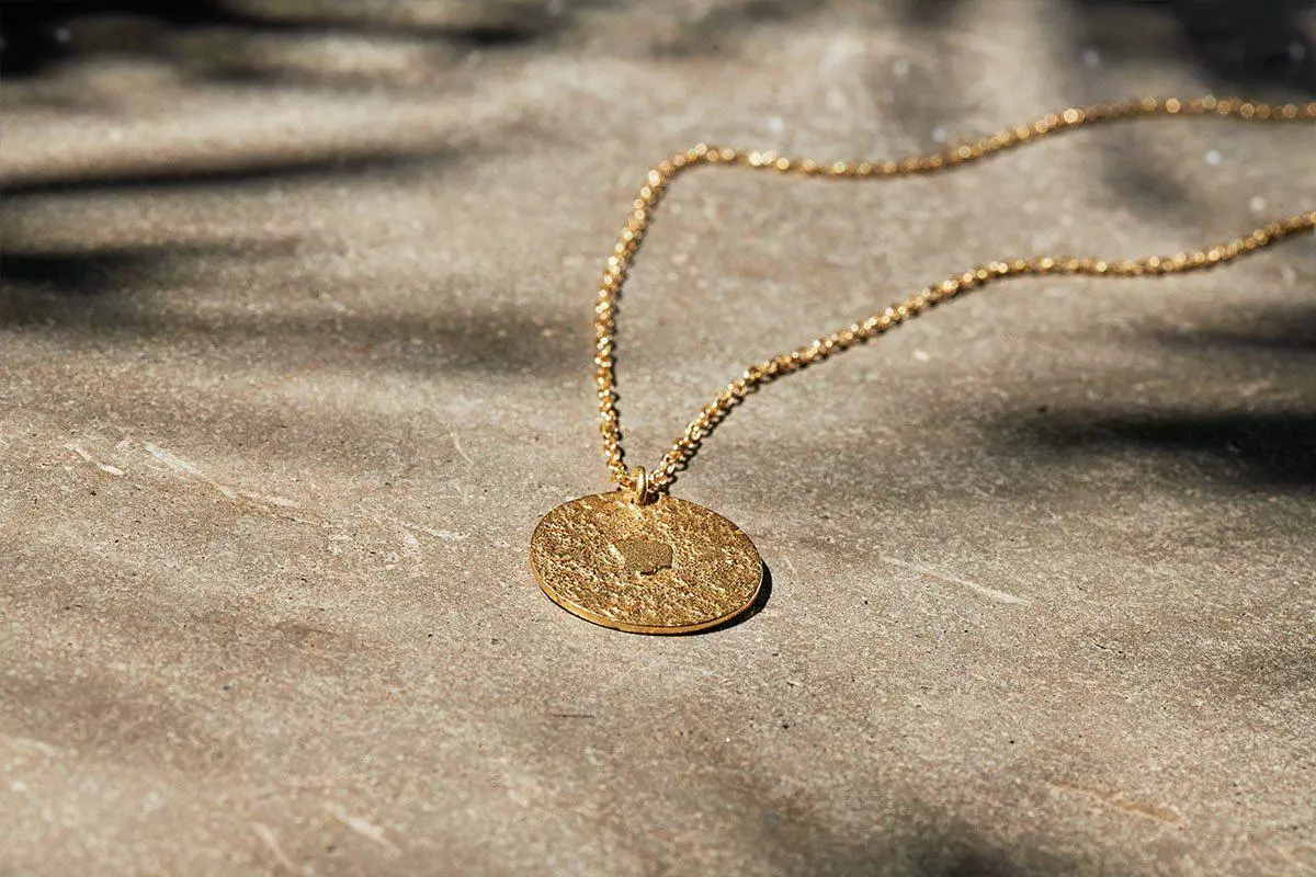 Nkuku Karnataka Disc Pendant Necklace Eco-Friendly Gifts 3 Nkuku Karnataka Disc Pendant Necklace Eco-Friendly Gifts