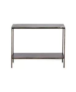 Nkuku Karoko Marble Console Table Living Room