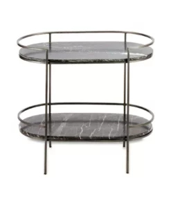 Nkuku Karoko Marble Drinks Table Living Room 11 Nkuku Karoko Marble Drinks Table Living Room