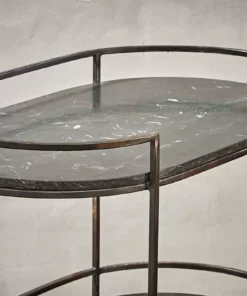 Nkuku Karoko Marble Drinks Table Living Room 8 Nkuku Karoko Marble Drinks Table Living Room
