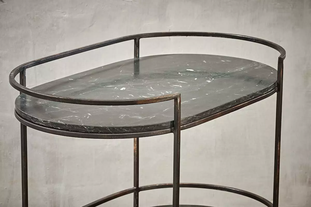 Nkuku Karoko Marble Drinks Table Living Room 4 Nkuku Karoko Marble Drinks Table Living Room