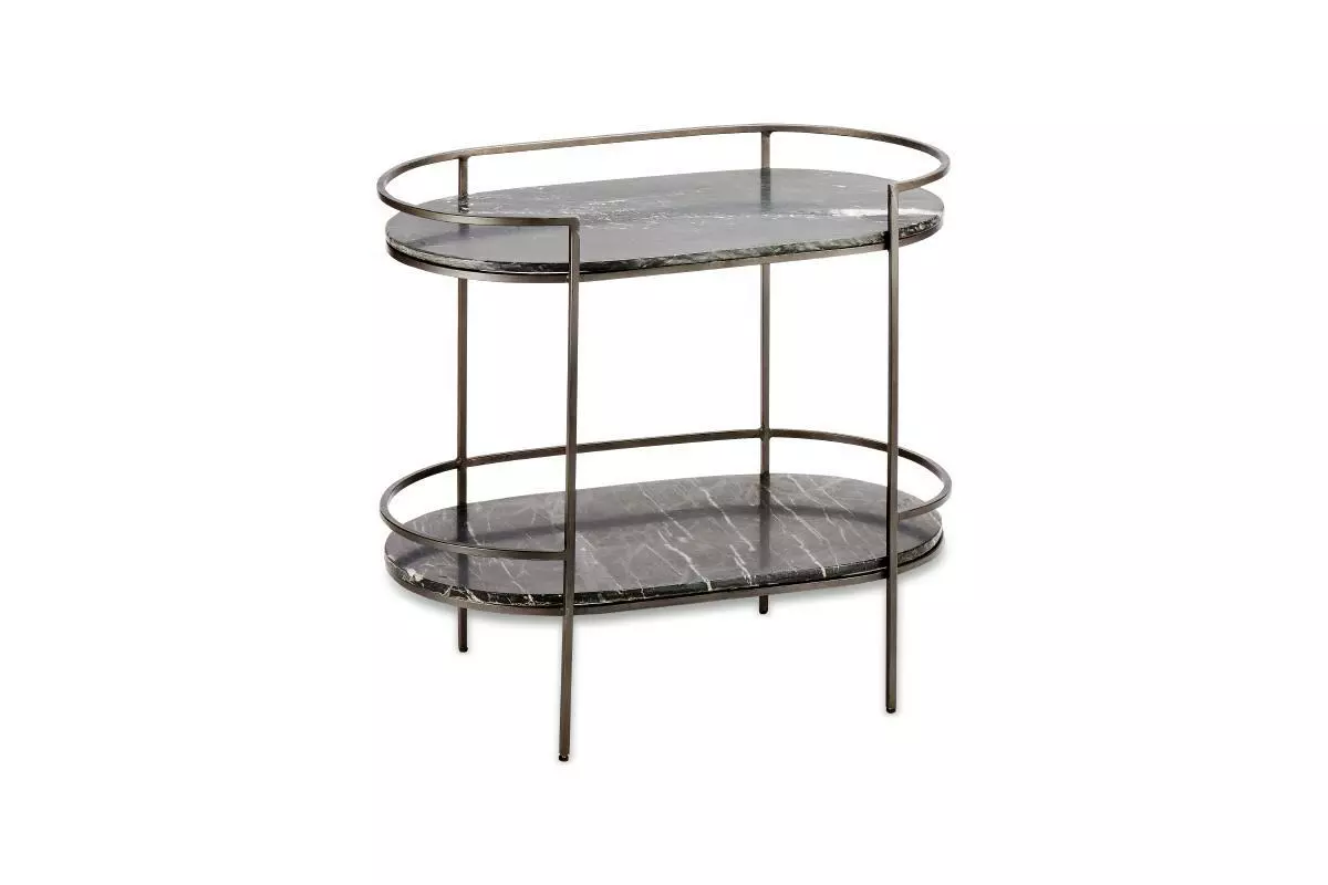 Nkuku Karoko Marble Drinks Table Living Room 5 Nkuku Karoko Marble Drinks Table Living Room