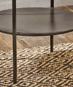 Nkuku Living Room Karoko Marble Side Table