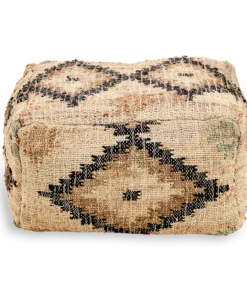 Nkuku New Arrivals Kesu Kilim Pouf - Small