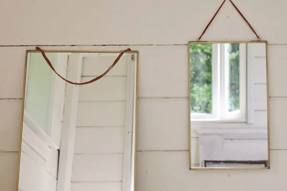 Nkuku Home Accessories Kiko Antique Brass Mirror 4 Nkuku Home Accessories Kiko Antique Brass Mirror