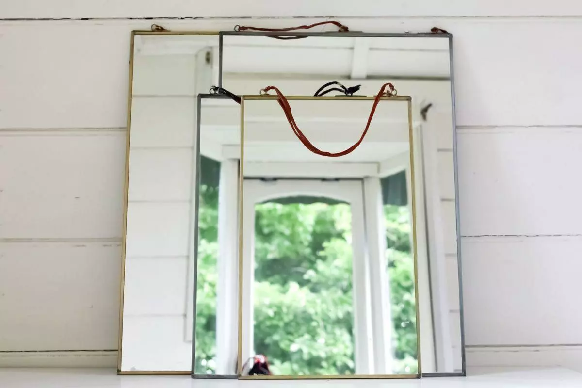 Nkuku Home Accessories Kiko Antique Brass Mirror 5 Nkuku Home Accessories Kiko Antique Brass Mirror