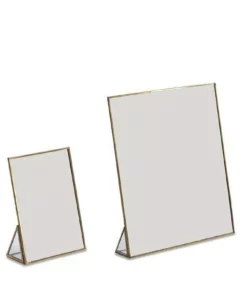 Nkuku Kiko Standing Mirror Brass Home Accessories