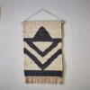 Nkuku Kilbo Hemp Wall Hanging - Triangles Home Accessories