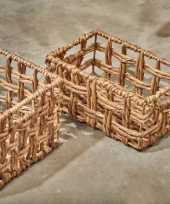 Nkuku Soft Furnishings Kora Rectangular Storage Basket