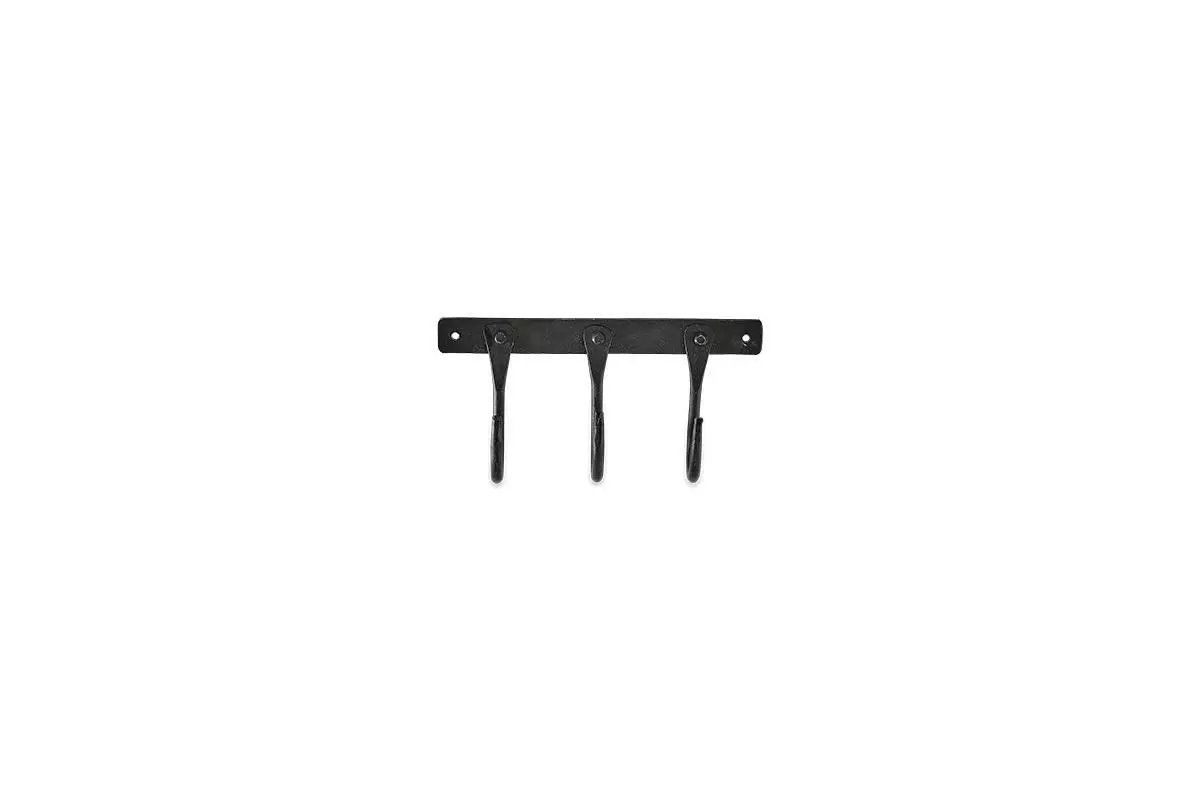 Nkuku Home Accessories Kuna Iron Hooks - Antique Black 4 Nkuku Home Accessories Kuna Iron Hooks - Antique Black