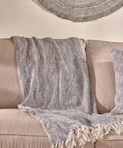 Nkuku Kunvar Recycled Cotton Throw