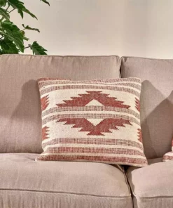 Nkuku Kutha Kilim Cushion Cover - Cream New Arrivals