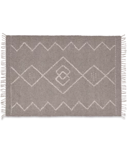 Nkuku Lamandi Recycled Rug - Grey Home Accessories
