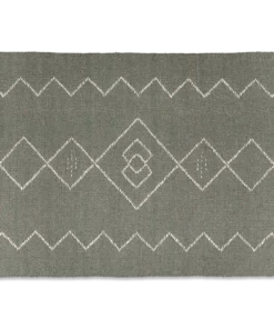 Nkuku Lamandi Recycled Rug - Moss