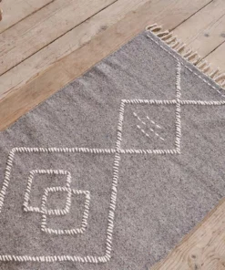 Nkuku Lamandi Recycled Runner - Grey Home Accessories 8 Nkuku Lamandi Recycled Runner - Grey Home Accessories