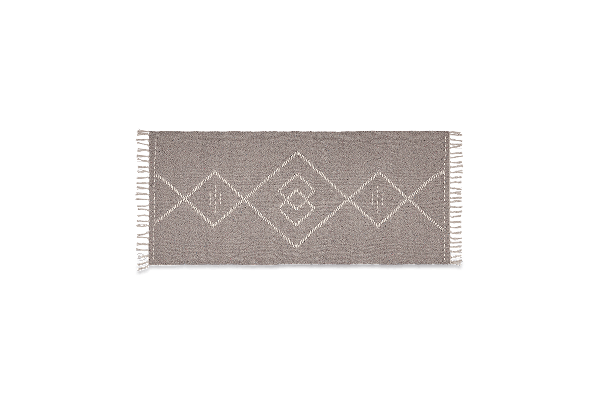 Nkuku Lamandi Recycled Runner - Grey Home Accessories 6 Nkuku Lamandi Recycled Runner - Grey Home Accessories