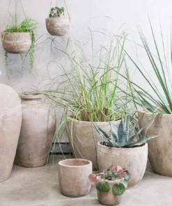 Nkuku Large Affiti Clay Planter