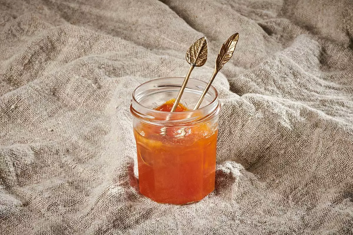 Nkuku Tableware Leaf Spoon Gift Set - Antique Brass (Set Of 2) 3 Nkuku Tableware Leaf Spoon Gift Set - Antique Brass (Set Of 2)