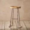 Nkuku Loko Stool - Tall Kitchen & Dining Room