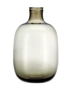 Nkuku Lua Glass Vase - Vintage Brown