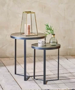 Nkuku Maba Nesting Side Tables